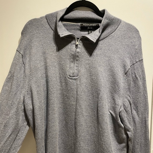 Banana Republic Half Zip Sweater - Picture 3 of 4